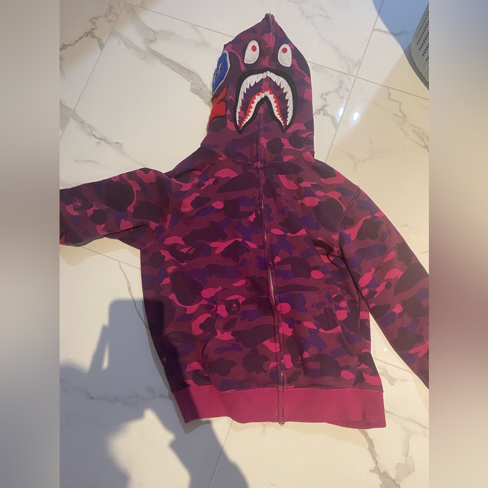 Purple Bape Hoodie